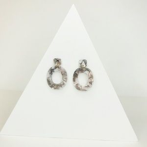 CLOSET REHAB Jewelry - 🆑 Small Oval Drops in Gray CLOSET REHAB Jewelry - 🆑 Small Oval Drops in Gray